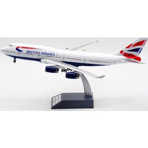 1:200 Scale British Airways B747-400 Airlines Model with Base Alloy Aircraft For Collectible Souvenir Show Gift Toys