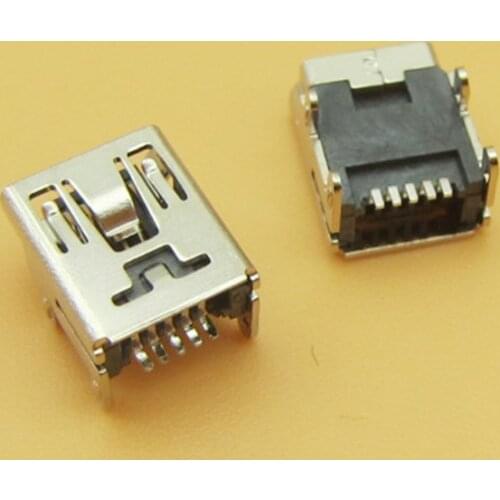 1pcs for PS3 controller tablet Mini USB Data power dc jack 5 pin 5pin socket female Connector plug charger charging port