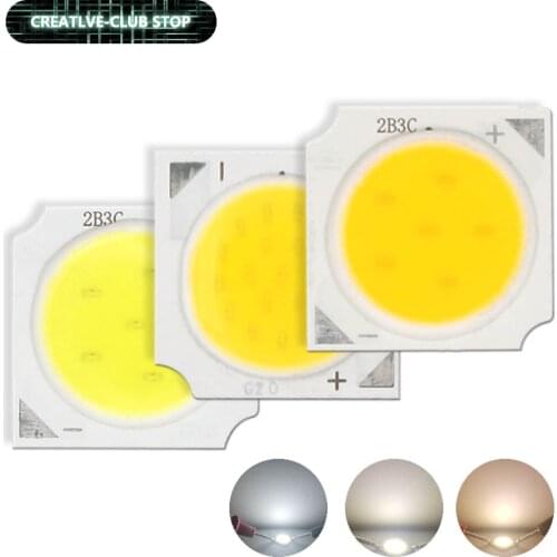 10pcs a lot 3W/5W/7W/10W 6500K/4000K/3000K LED COB Light Beads 1313 LED lamp Bead LED Bulb Chip Spot Light Downlight Diode Lamp