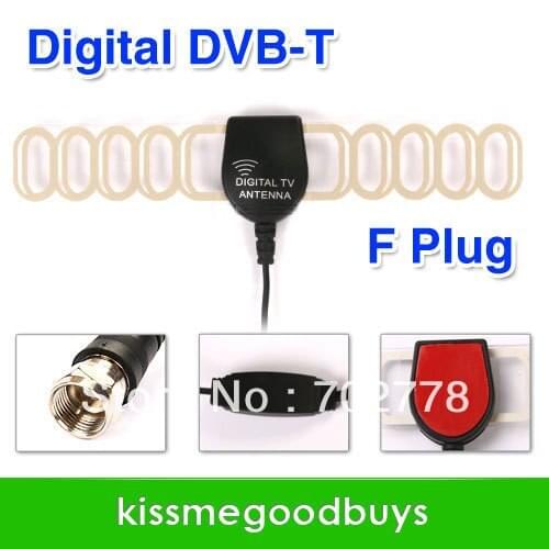 Promotion !!! DVB-T Digital Car TV Active Antenna with Amplifier special, F connector for Europe +Free shipping