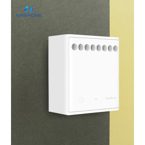 Wireless Switch Aqara Relay Smart Life Home Automation Smart Life Hygrometer Two-Way Module Smart Setting Remote Control Timer