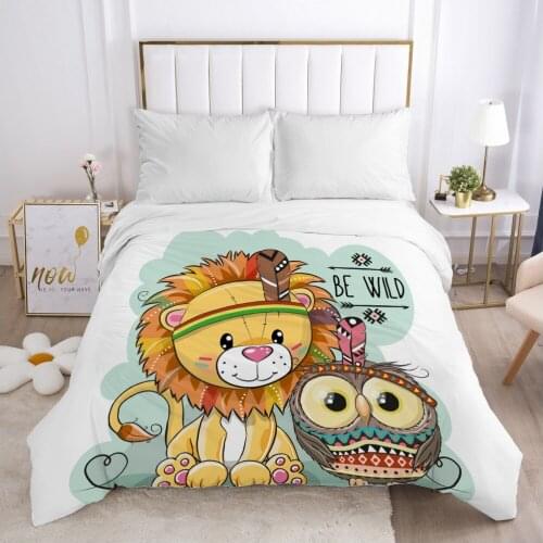 Cartoon Childrens Duvet cover Quilt/Blanket/Comfortable Case Bedding for kids baby boy girls 140x200 240x220 for Home Car BE