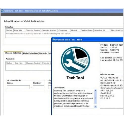 For Volvo Premium Tech Tool PTT 1.12+Activator