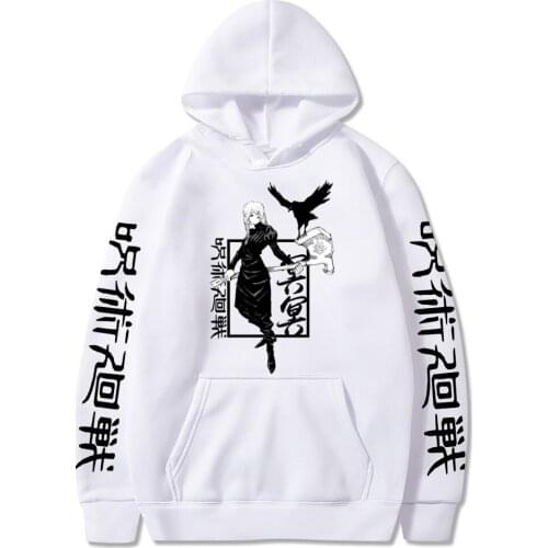 Jujutsu Kaisen Women Man Pullovers Hoodies Sweatshirts Anime Hoody Clothes Streetwear Pullover Tops