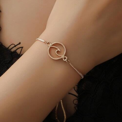 JUCHAO Golden Bracelets