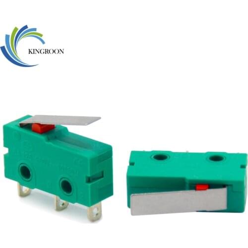 5pcs DC 5A KW4-3Z-3 Micro Limit Switch For 3D Printer 3 Pin N/O N/C Switch KW4 Micro Switch Factory Direct 3D Printer Parts