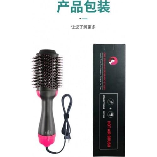 One Step Hair Dryer and Volumizer Hot Air Brush Hair Straightener Curler Comb Curling Brush Hairdryer Hair Styling Tools