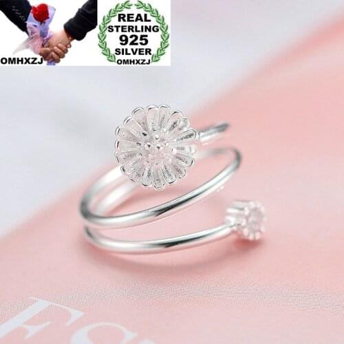 OMHXZJ Rings With Cubic Zirkonia For Women