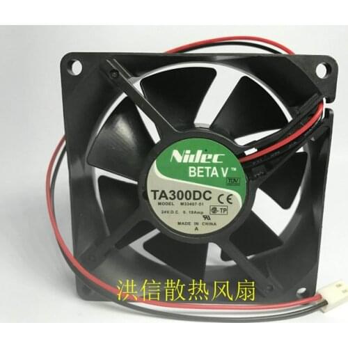 Original Nidec ta300dc m33407-51 DC24V 0.18a 80 * 80 * 25 inverter fan