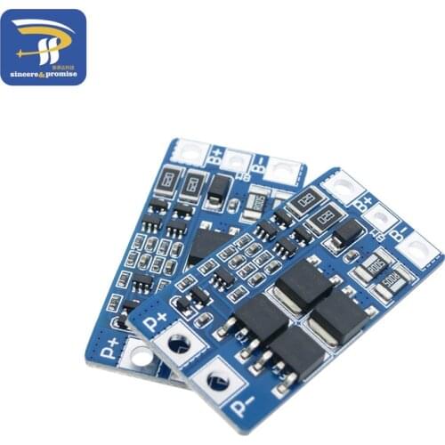 2S 10A 7.4V 18650 lithium battery protection board 8.4V balanced function/overcharged protection