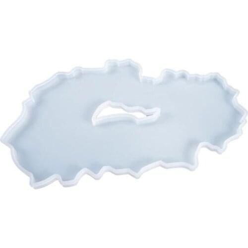 Crystal Epoxy Resin Mold Fruit Plate Tray Casting Silicone Mould DIY Making Tool AXYD