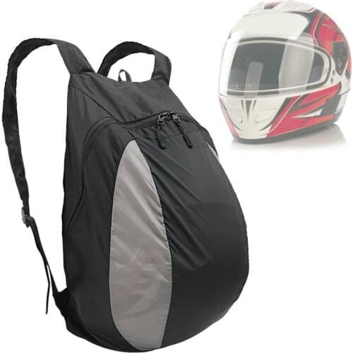 28L Motorcycle Helmet Backpack Splash-proof Outdoor Riding Helmet Bags Portable Nylon Fitness Basketball Sneakers Backpack Bags