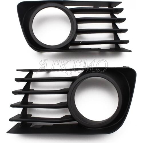 1pair Car Side Fog Light Lamp ABS Plastic Cover Grille for Toyota Prius 2004/2005/2006/2007/2008/2009 Auto Lamp Protect Parts
