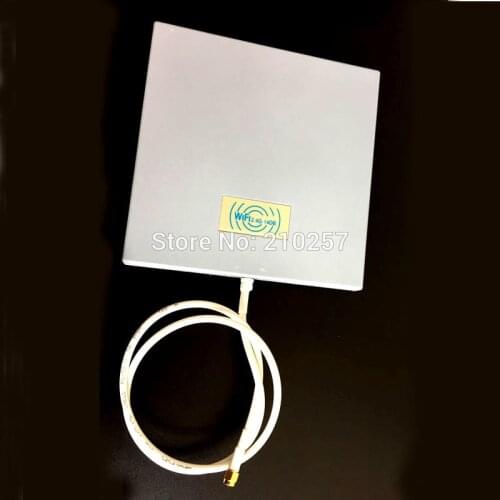 1pcs 2.4Ghz Panel Antenna 14DBI Wifi Outdoor Wlan Antenne Directional With RPp-sma Male Connector RG58 Cable 70cm