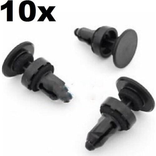 10x For Honda Windscreen Cowl Trim Clips, PFKL#1012074 / 91508-S50-003