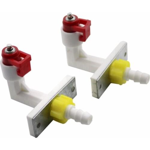 50 Set Pet Rabbit Cat Dog Hamsters Pipe Diameter 8mm Automatic Drinking Water Fountain Waterer Feeder