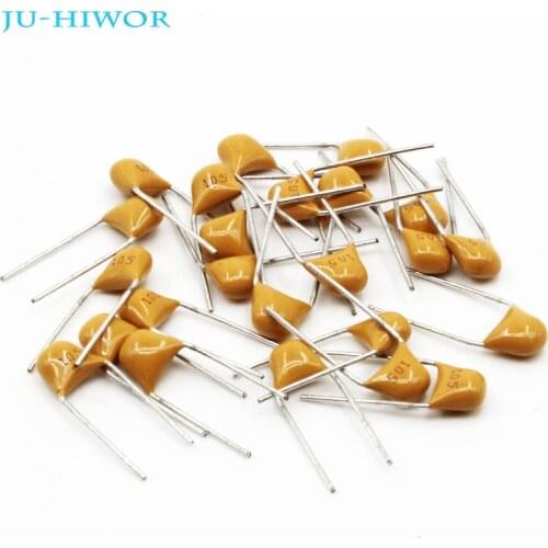 5000pcs Capacitors MLCC 50V 20/100pF 10/47nF 0.1/1uF 20pF-1uF Leaded Multilayer Monolithic Ceramic Capacitor Pitch 5.08MM