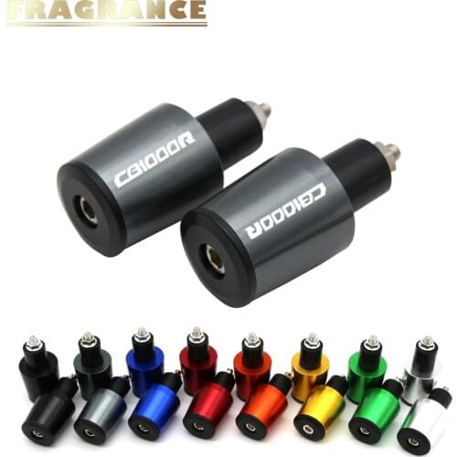 Motorcycle Accessories 7/8'' 22MM Handlebar Grips Handle Bar Cap End Plugs For Honda CB1000R 2008 -2014 gsxr 600