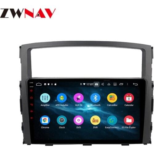 Android 10 4+128GB PX6 DSP Carplay Radio Car DVD Player GPS navigation For Mitsubishi PAJERO V93 V97 2006-2014 Head Unit