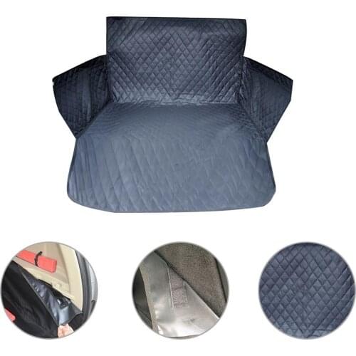 Car Pet Trunk Mat Thick Waterproof Oxford Cloth Mat Dog Cat Back Seat Covers Rear Auto Pad Car Protection Blanket Seat Cover