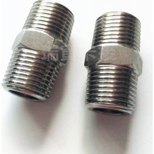 2pcs Airless Paint Sprayer Hose 1/4 Joint Connector Thread Bolt For Hose Connection