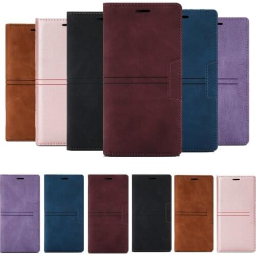 Business Flip Phone Case for OPPO A93 A74 A54 A92S A15S A55 A52 A72 A92 A91 F19 F17 Wallet Leather Protection Shockproof Cover