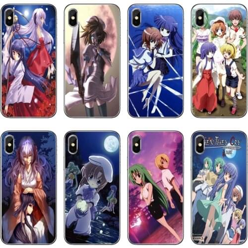 Higurashi When They Cry Accessories Phone Case For Xiaomi Redmi 9T 9C 9A 7 7A K20 6 6A S2 Redmi Note 9S 9T 9 8 8T 7 6 5A Pro