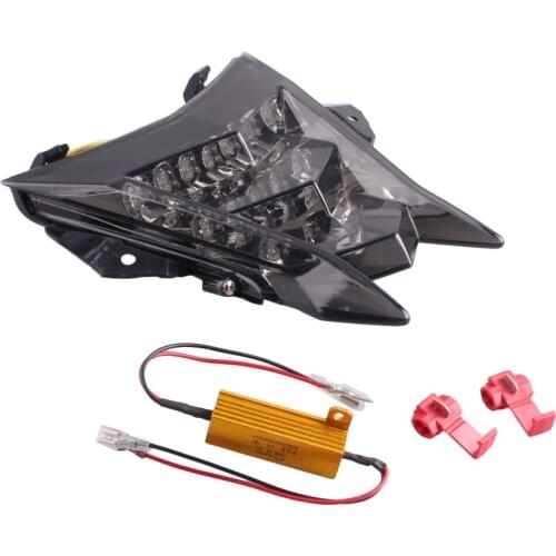 E-Mark LED Motorcycle Rear Tail Light Turn Signal Integrated Blinker For BMW S1000RR 2010 2011 2012 2013 2014 2015