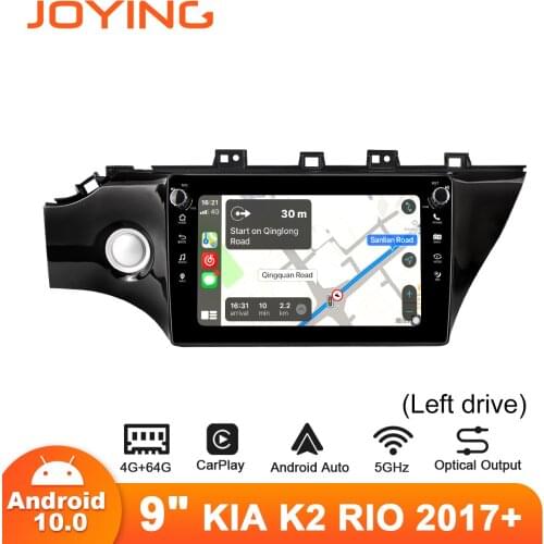 Joying 9" Android10 Car Radio for Kia Rio K2 2017+ GPS Navigation Carplay DSP SPDIF Subwoofer Bluetooth 5.1 IPS1280*720 5GWIFI