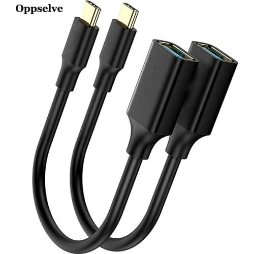 Type-C OTG Cable Adapter USB3.0 Type C Male to USB 3.0 Female OTG Data Cable Adapter Cable Convert for Samsung S10 Huawei Xiaomi