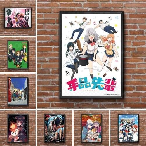Canvas Hd Printed Home Decoration Magical Jumo Desu Ga Nani Ka Painting Poster Wall Art Picture For Bedroom Modular No Framed