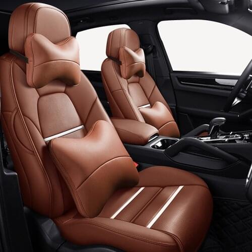 Leather car seat cover For audi a3 sportback 8p 8v a4 b8 avant b6 b9 q5 a5 sportback a6 c7 q7 a1 tt mk1 accessories