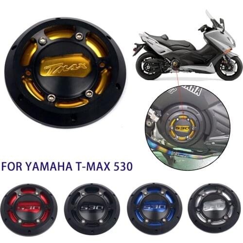 Motorcycle TMAX Engine Stator Cover CNC Engine Protective Cover Protector For Yamaha T-max 530 2012-2015 TMAX 500 2008-2011