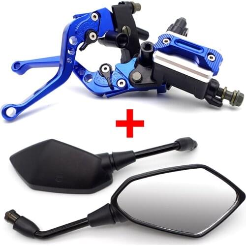 Motorcycle Clutch Brake Master Cylinder Levers Mirror Set For YAMAHA YZF600R R1 2008 MAJESTY 400 R3 2019 CYGNUS 125 JOG RR