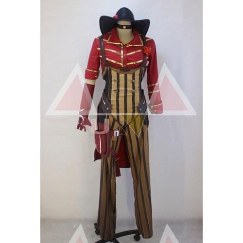 Customize Overwatch Ashe Skin Gangster Cosplay Costume Outfit