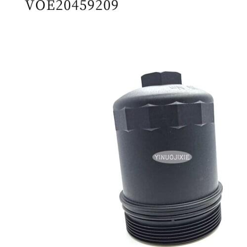 New 20459209 Excavator parts are used for 210B/240B/290B oil filter housing oil filter cover VOE20459209