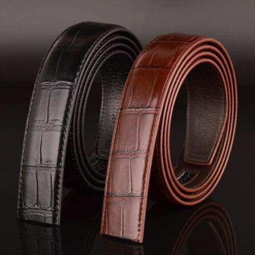 New Mens Belt Body Automatic No Buckle Belt Men Fashion Belts for High Quality Ladies 3.5cm
