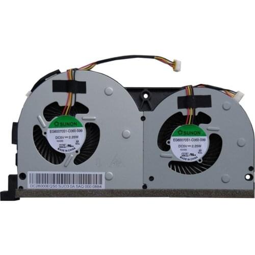Laptop Cooling Fan DC 5V 2.25W for Lenovo Y50-70AS Y50-70AM Y50 Y50-50 Y50-70