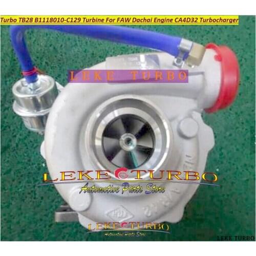Original G-ar-rett Turbo TB28 B1118010-C129 B1118010 C129 B1118010C129 Turbine For FAW Dachai Engine CA4D32 Turbocharger