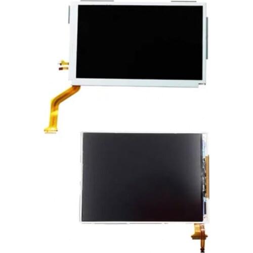 Original Lcd Screen for New 3DS XL LL Top Upper Bottom Screen for New 2DS XL/LL Display for DS Lite N-D-S-i XL LL Game Console