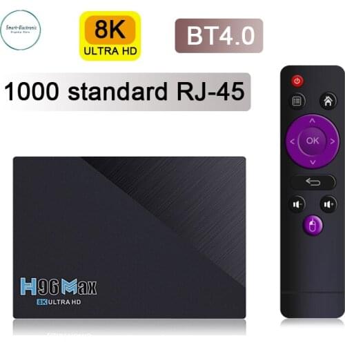 H96 MAX RK3566 Smart TV Box Android 11 4GB RAM 4GB 32GB Support 1080p 8K 24fps For Google Play Youtube H96Max Media Player