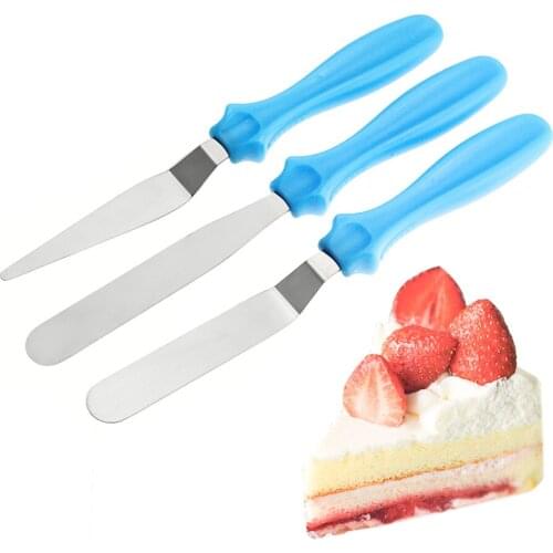 10 Inches Stainless Steel Cream Spatula For Cake DIY Cake Decorating Tools Kitchen Tools Butter Cake Cream Spatula