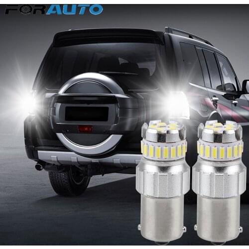 2Pcs 7443 T20 W21/5W LED Light For Lada Kalina Granta Vesta DRL LED Bulbs 12V 6500K White Super Bright 3030 4014 SMD