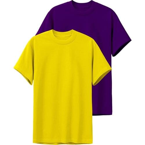 2020 solid color T-shirt cotton casual