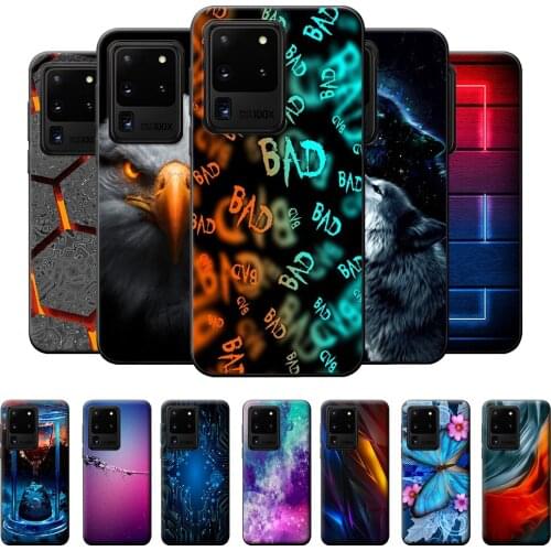 For Samsung Galaxy S20 Ultra Case TPU Case For Samsung S20 Ultra Silicone Soft Shockproof Phone Case For Samsung S20 Ultra Coque