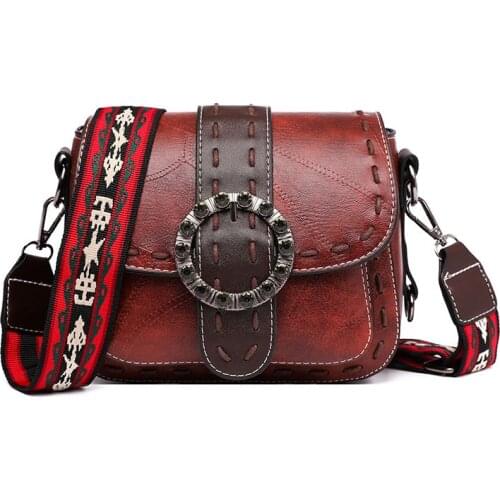 Womens Bag 2021 New Korean Versatile Leather Texture Small Square Bag Fashion One Shoulder Broadband Messenger Bag