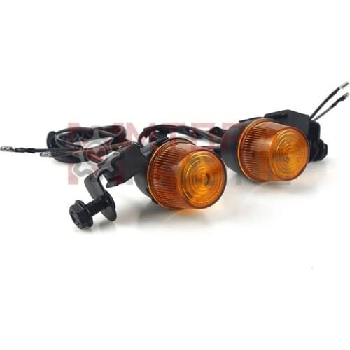 1 Pair Turn Signal Lights Indicator Lamp For Yamaha TW225 2003 2004 2005 2006 2007 Indicator Amber Light