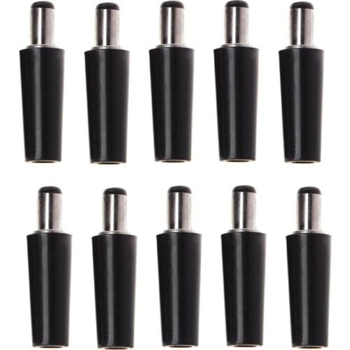 Drop Ship 10 Pcs 5.5x2.1mm High Quality Circular DC Tube Plug Male Socket Audio Connector