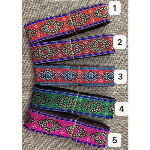 3.3cm nation style jacquard ribbon,XERY191201H