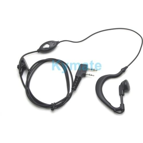 5pcs Baofeng BF-T1 Uv-3r Walkie Talkie Earpieces Two Way Radio Earphone Walkie-Talkie Headphone for KG-UVD1 UV5R PTT 3R Woki Tok